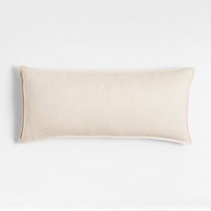 NEW Crate & Barrel Linen Pillow Cover